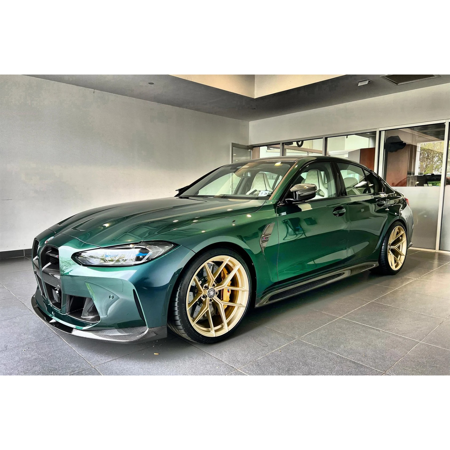 3D Style Carbon Fiber Front Lip for BMW G80 M3 G82 G83 M4