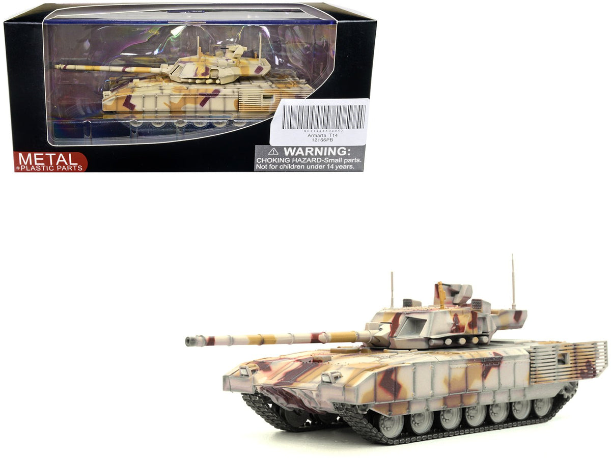 Rapid Vehicles Russian T14 Armata MBT (Main Battle Tank) Multi-Desert Camouflage "Armor Premium"...