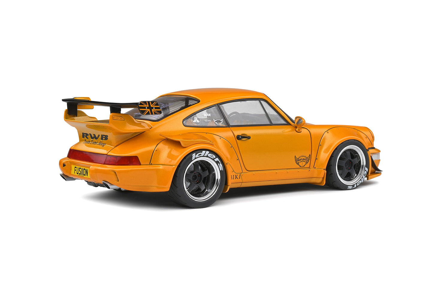 Solido 2016 Porsche RWB 964 Hibiki Orange 1:18