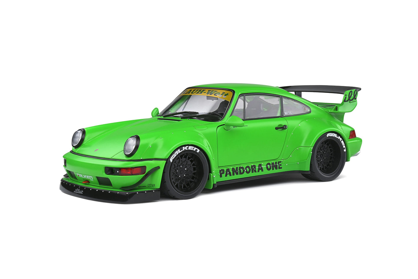 Solido 2011 Porsche RWB 964 Pandora One Green 1:18 *Defect*