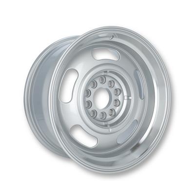 REV Wheels 107 Classic Rally Series Silver Wheels - 107S8906100