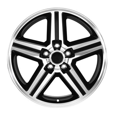 REV Wheels 652 Series OE Replica Gloss Black Machined IROC Wheels - 652MB0950