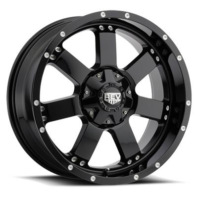 REV Wheels 885 Series Offroad Gloss Black Wheels - 885B2903512