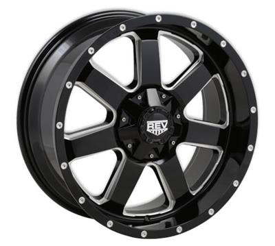 REV Wheels 885 Series Offroad Gloss Black Machined Wheels - 885M7903212