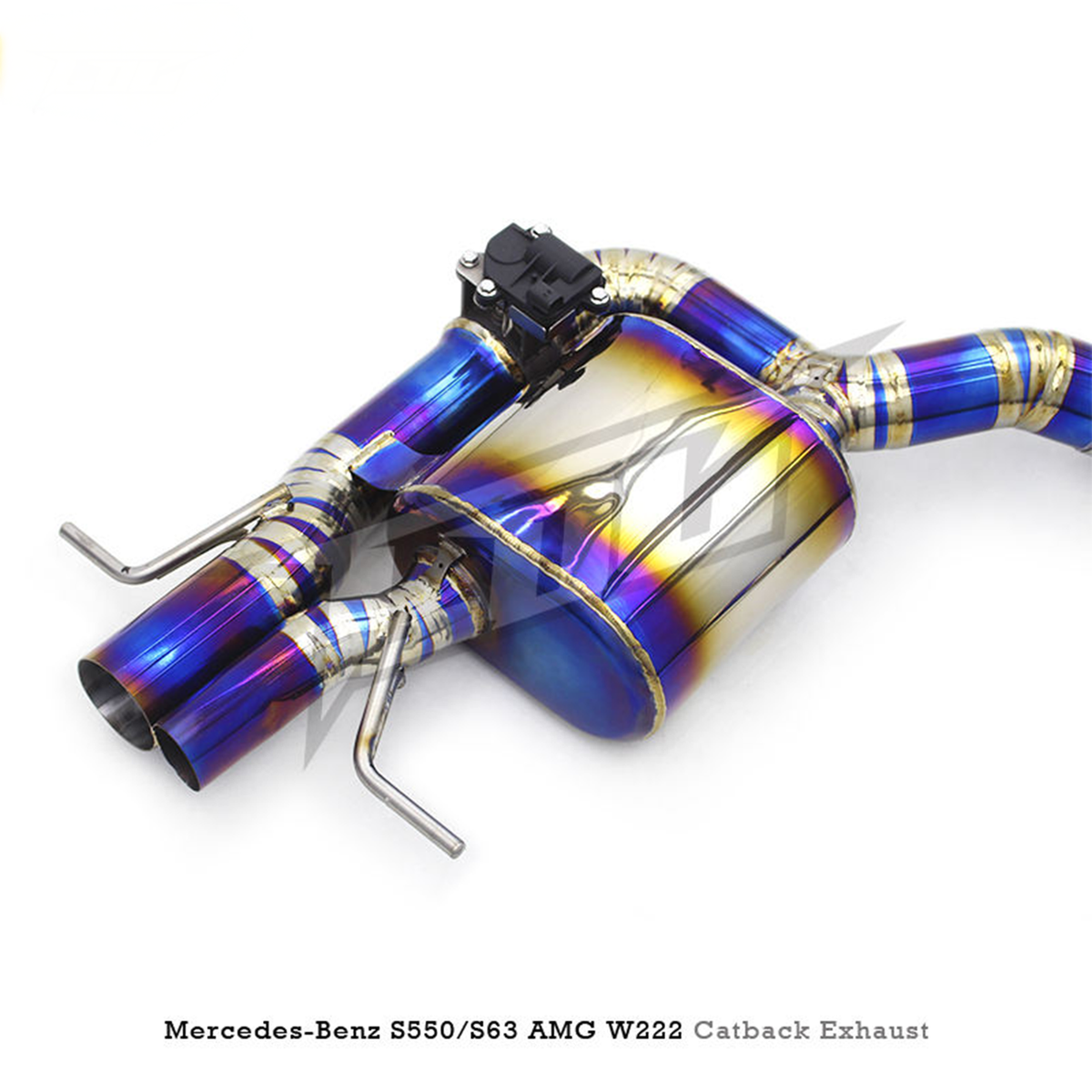 Bull Boost Performance Titanium Valved Catback Exhaust System for Mercedes Benz S550 S500 S63 AMG...