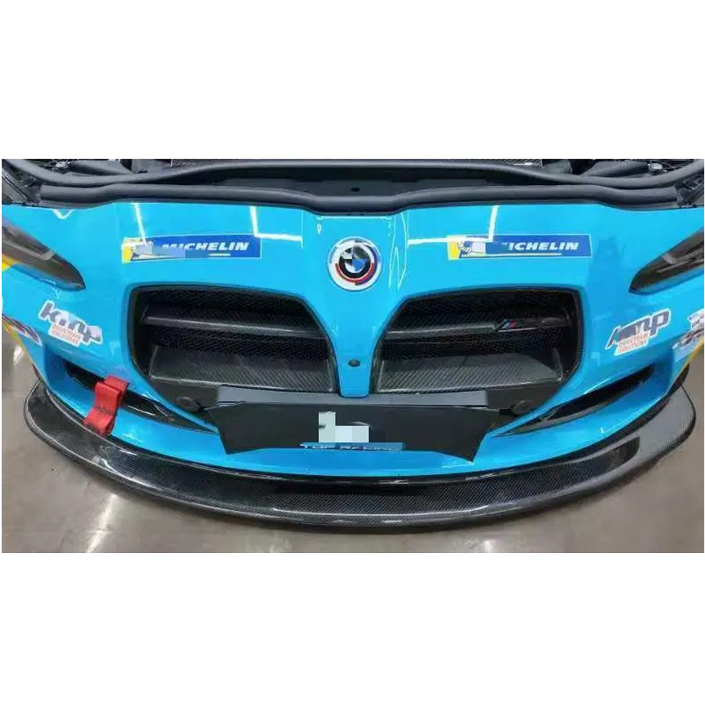 GT4 Carbon Fiber Front Lip for BMW G80 G81 M3 G82 G83 M4
