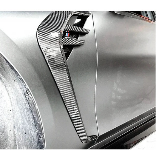 Bull Boost Performance Carbon Fiber Fender Vent Add-Ons for BMW G80 G81 G82 G83 M3 M4 - View 2