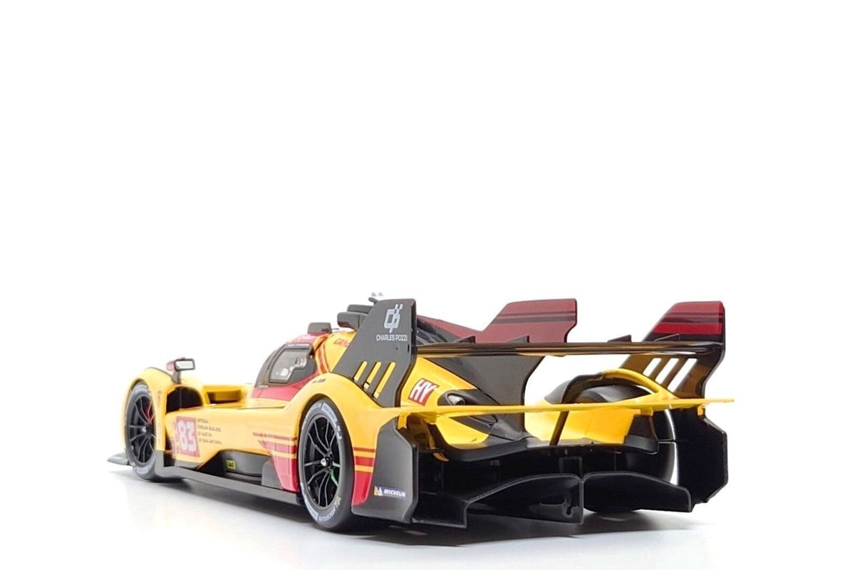 STM Diecast Bburago Ferrari 499P 3.0L Turbo V6 No 83 Team Ferrari AF Corse 4th WEC Qatar 2024 -...