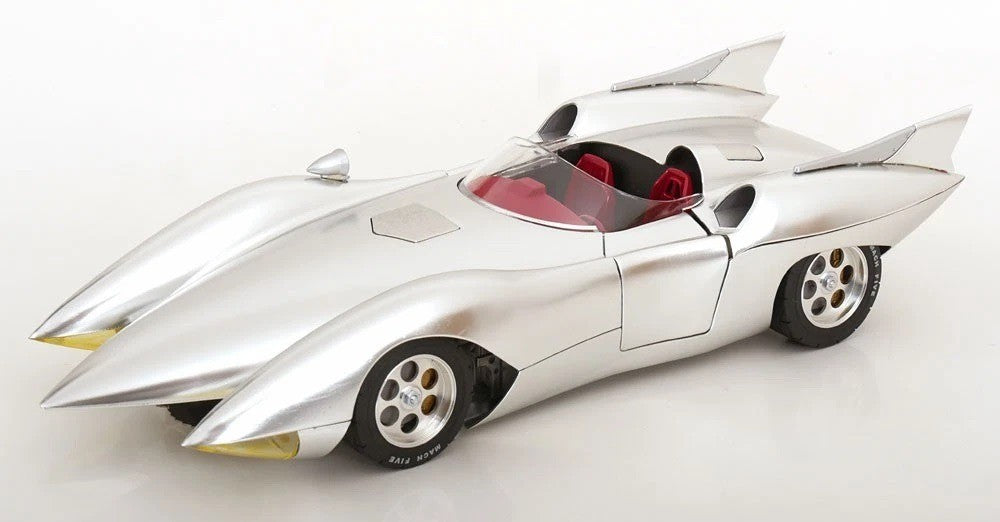 Schwyn Haas Hamilton Speed Racer PReMo Series 4 Silver Metallic Version 1:18