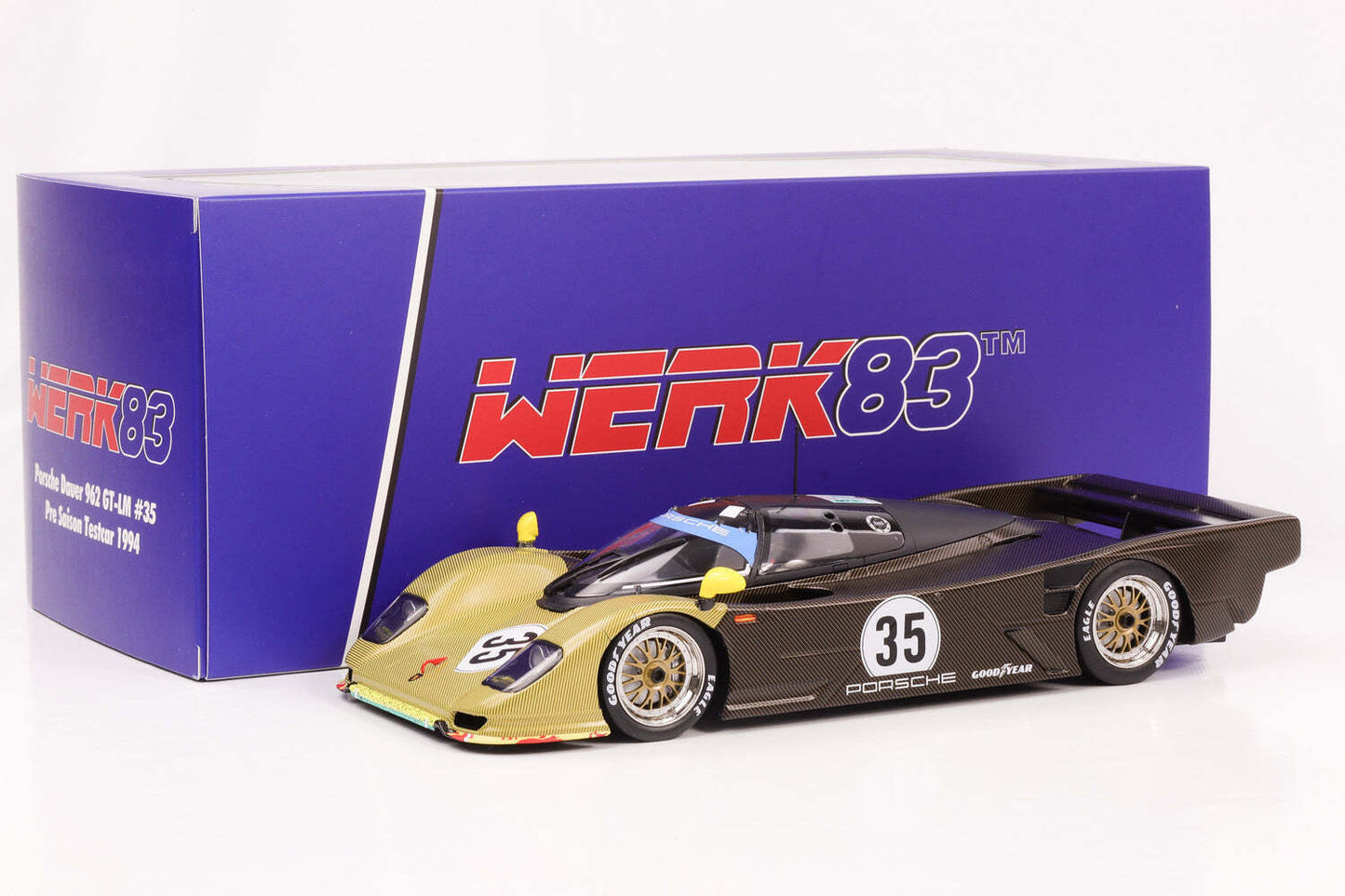 Werk83 Porsche 962 Dauer 3.0L Turbo Team Le Mans Porsche #35 1994 Le Mans 24 Hrs 1:18