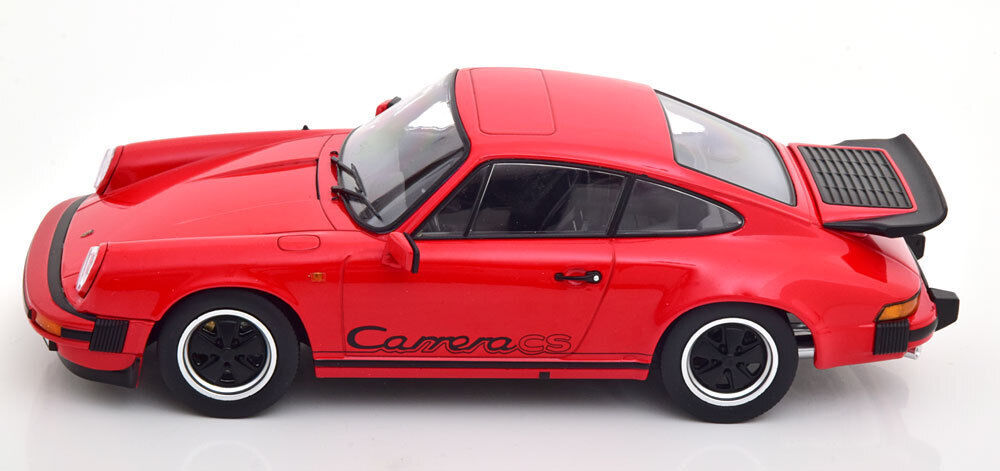 STM Diecast KK Scale 1989 Porsche 911 Carrera 3.2 Clubsport Red 1:18 - View 3