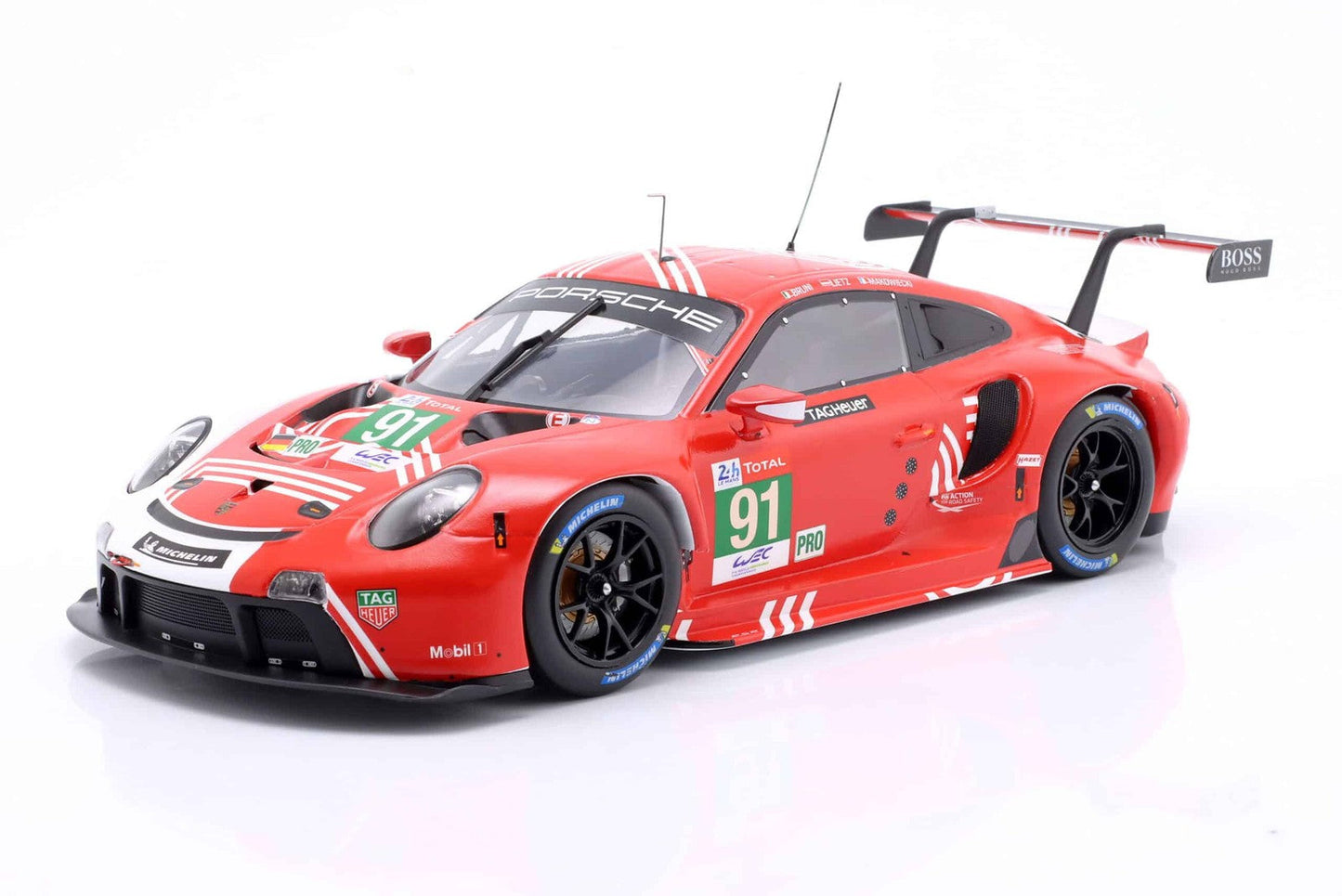 Ixo Porsche 911 991.2 GT3 RSR #91 24hr Le Mans 2020 917 Tribute Design 1:18
