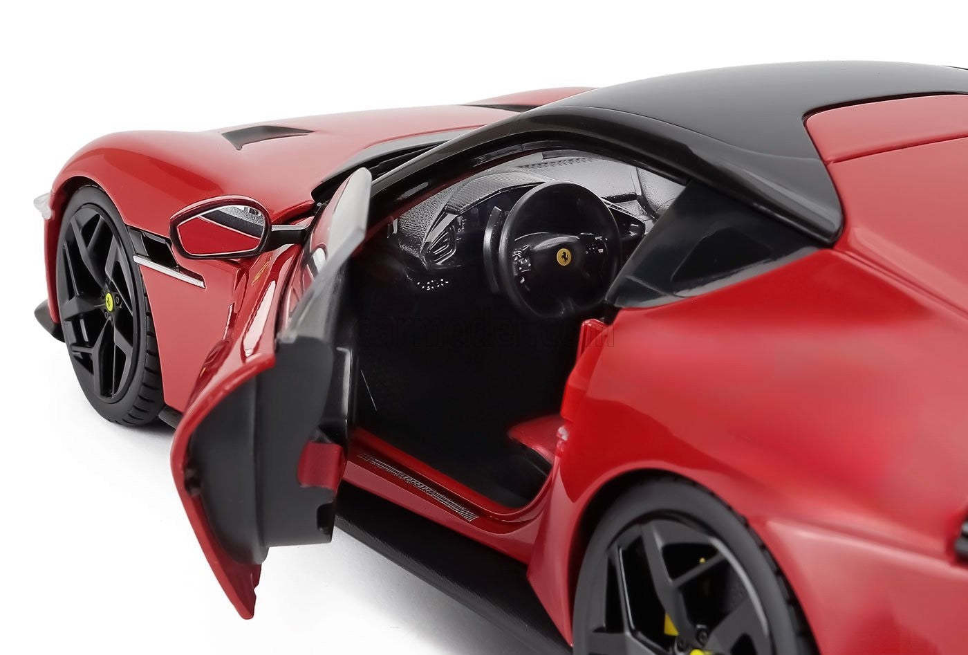 Polistil 2024 Ferrari 12Cilindri Rosso Corsa (Ferrari Red) High Fidelity WITH DISPLAY 1:18