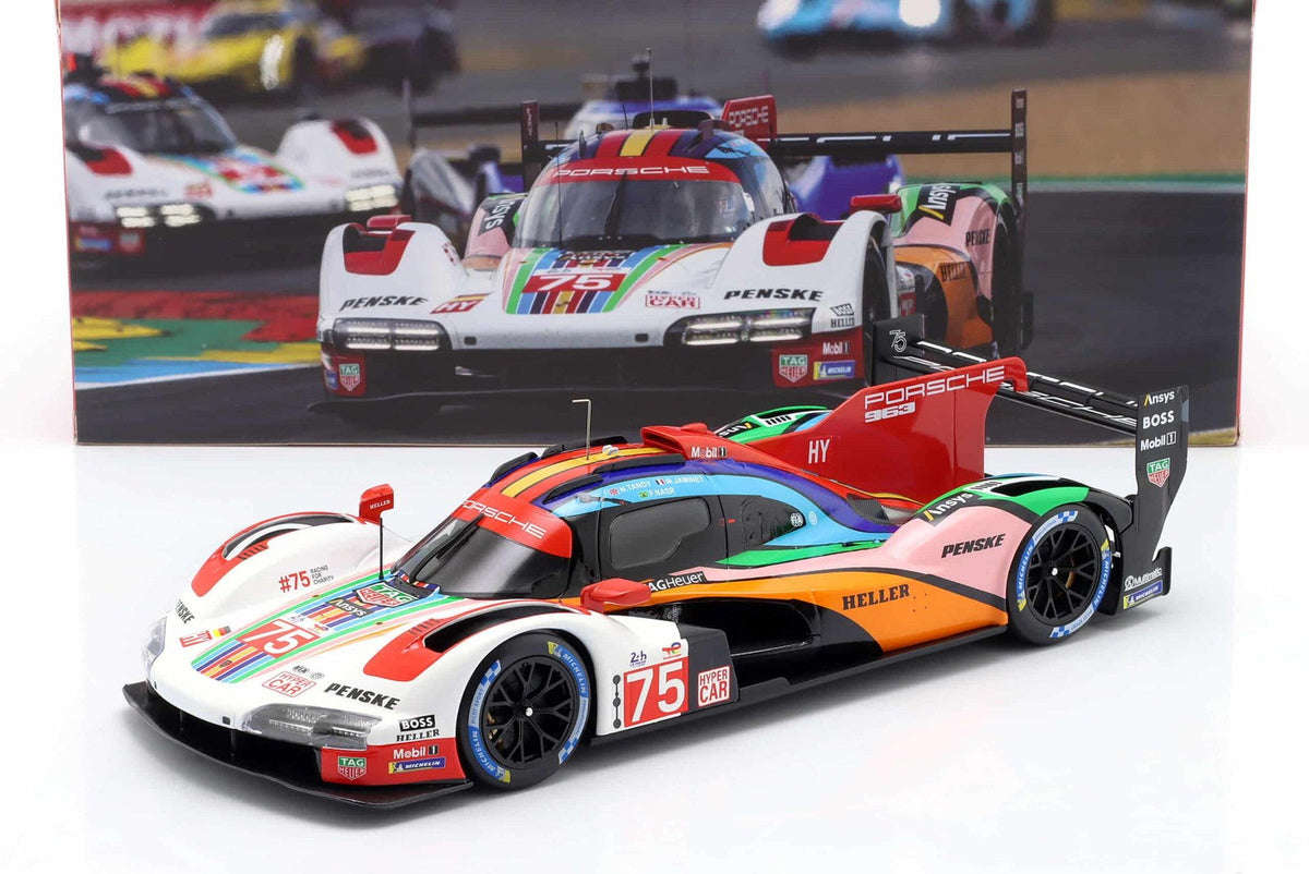 STM Diecast Ixo Porsche 963 LMDh #75 Penske Motorsports 24hr Le Mans 2023 1:18