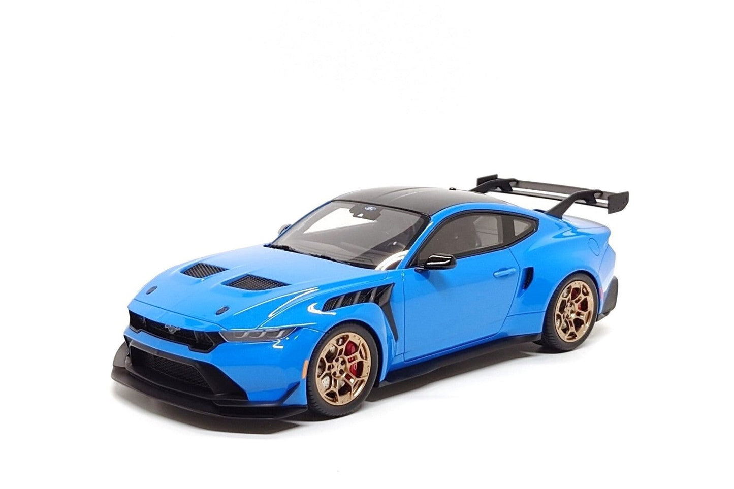 GT Spirit 2024 Ford Mustang GTD Coupe Grabber Blue 1:18