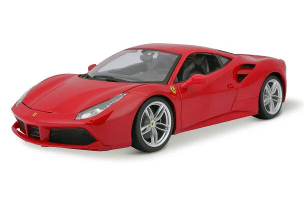 Bburago 2016 Ferrari 488 GTB Rossa Corsa Red 1:18