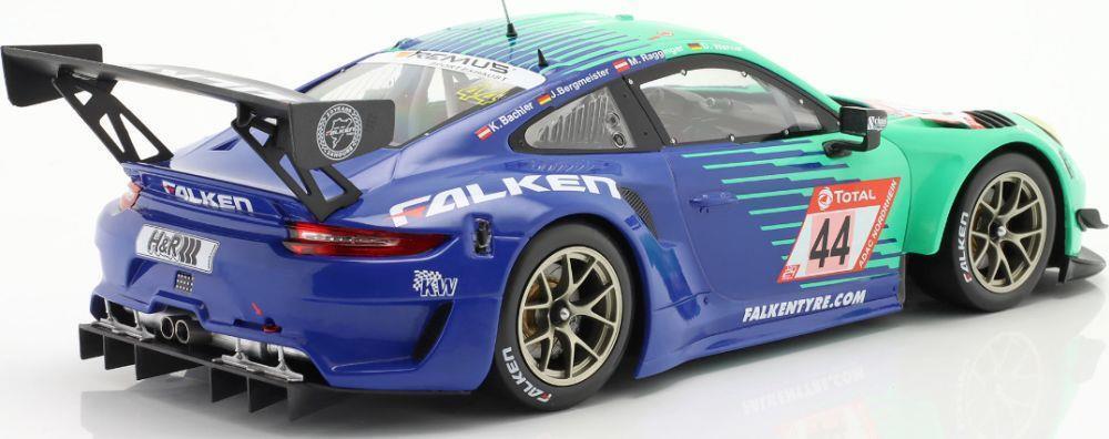 STM Diecast Ixo 2018 Porsche 911 991.2 GT3 R Team Falken Motorsports No 44 Bachler, Burgmeister,...