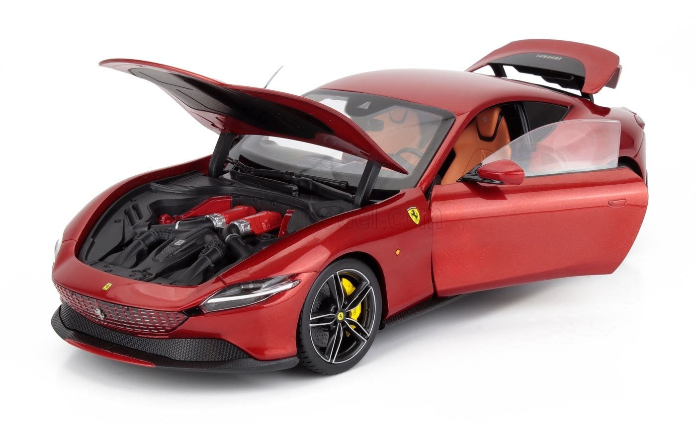 Polistil 2019 Ferrari Roma Rosso Magma (Red Metallic) High Fidelity 1:18