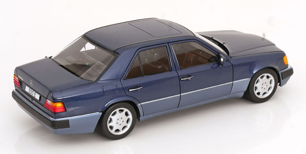 Norev 1990 Mercedes-Benz E Class 500E (W124) 2 Tone Blue 1:18