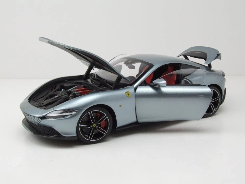 Polistil 2019 Ferrari Roma Grigio Titanio (Grey Metallic) High Fidelity 1:18