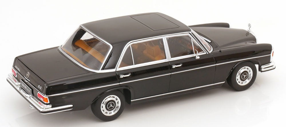 STM Diecast KK Scale 1967-1972 Mercedes-Benz 300 SEL 6.3 (W109) Sedan Black 1:18 - View 2
