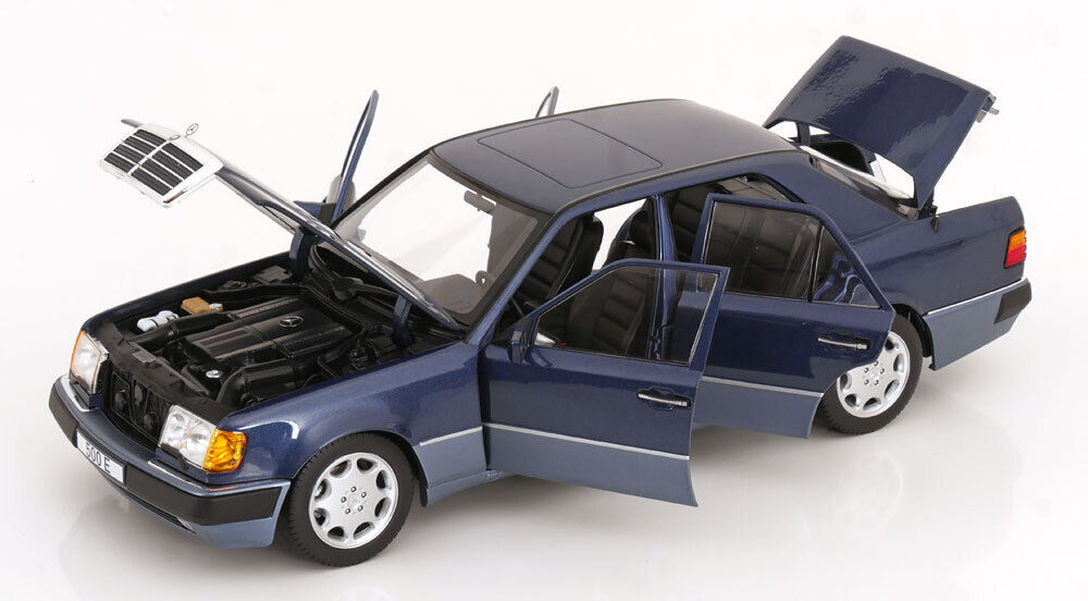 Norev 1990 Mercedes-Benz E Class 500E (W124) 2 Tone Blue 1:18