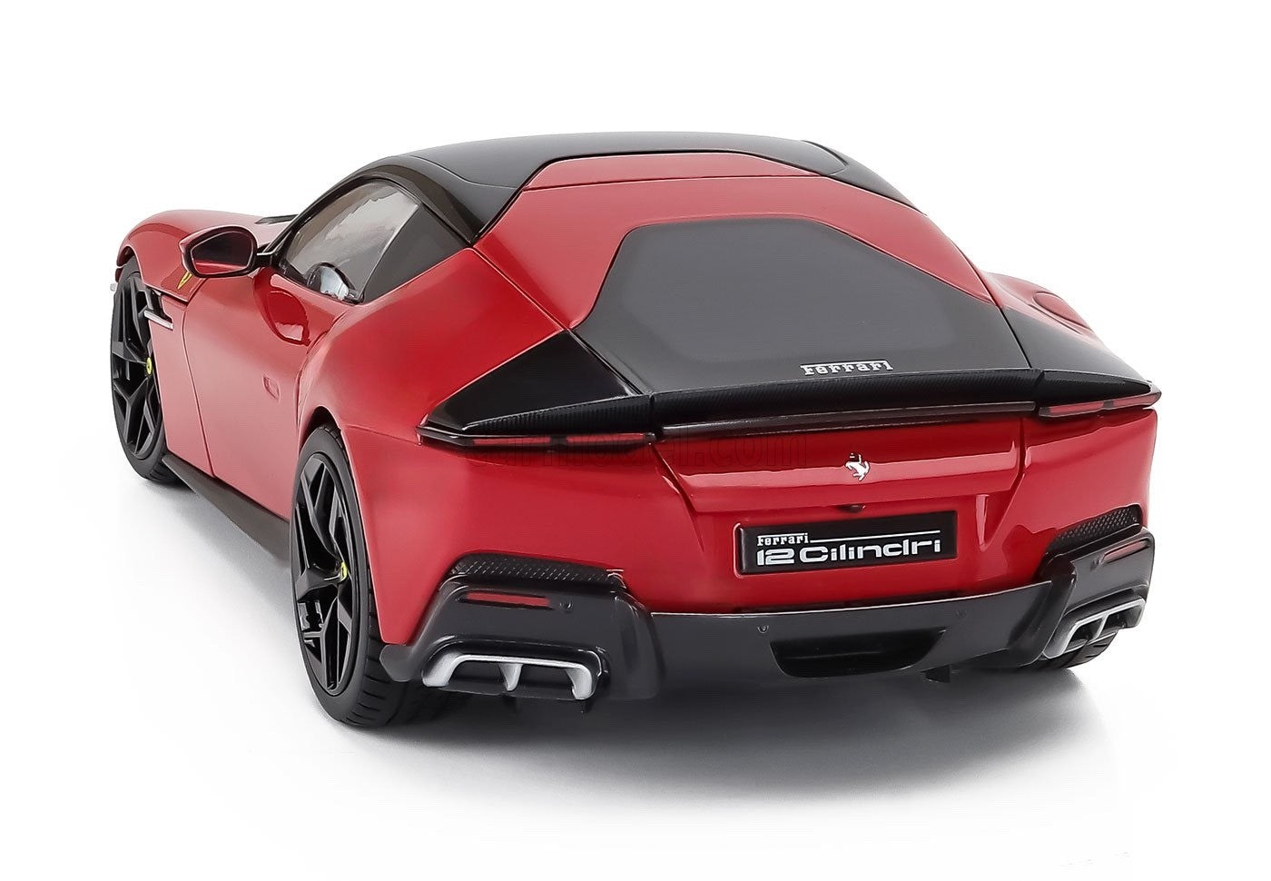 Polistil 2024 Ferrari 12Cilindri Rosso Corsa (Ferrari Red) High Fidelity WITH DISPLAY 1:18