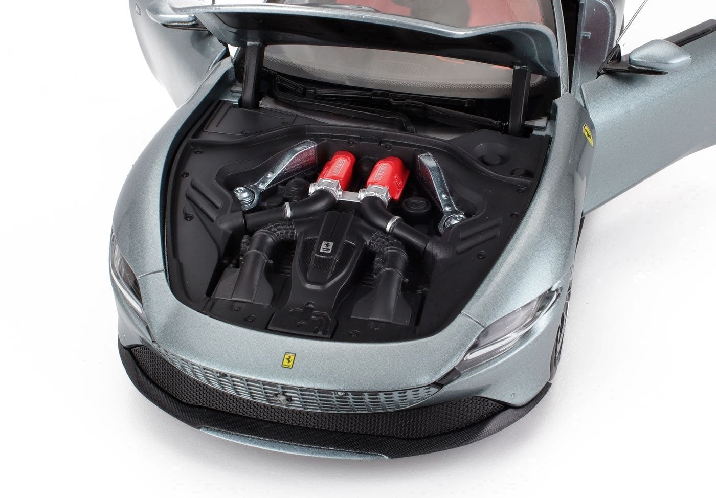 Polistil 2019 Ferrari Roma Grigio Titanio (Grey Metallic) High Fidelity 1:18
