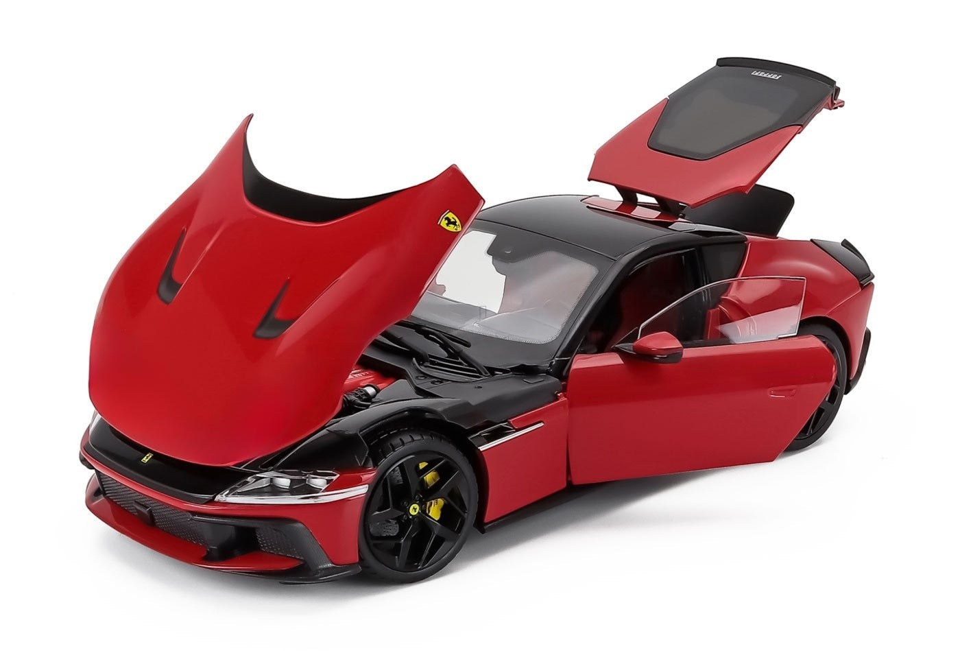 Polistil 2024 Ferrari 12Cilindri Rosso Corsa (Ferrari Red) High Fidelity WITH DISPLAY 1:18