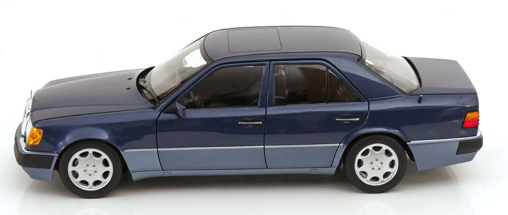 Norev 1990 Mercedes-Benz E Class 500E (W124) 2 Tone Blue 1:18