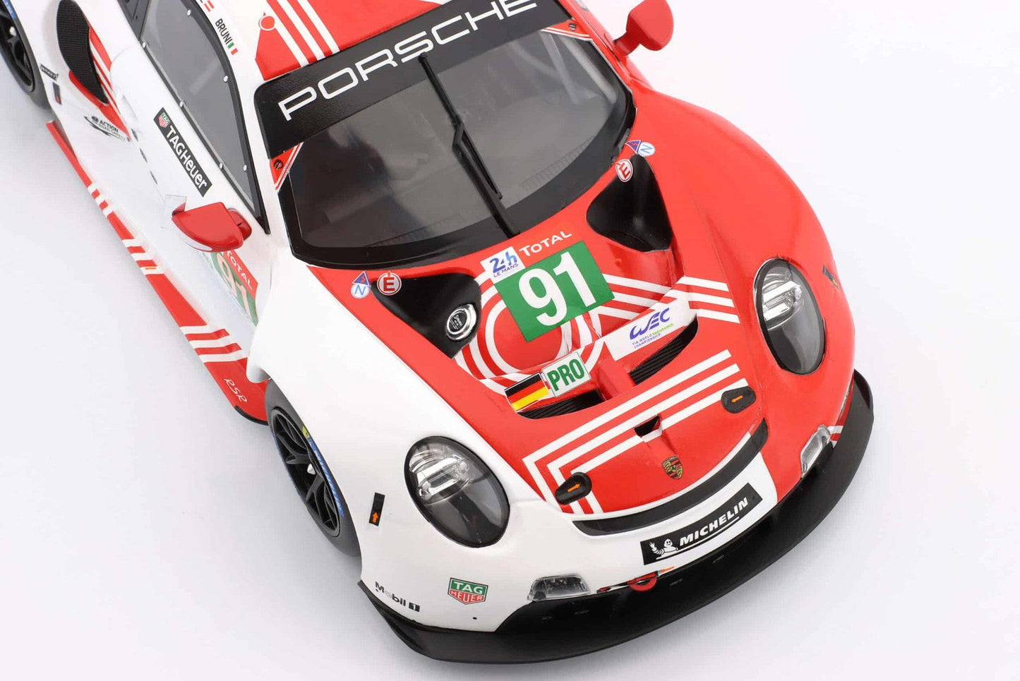 Ixo Porsche 911 991.2 GT3 RSR #91 24hr Le Mans 2020 917 Tribute Design 1:18