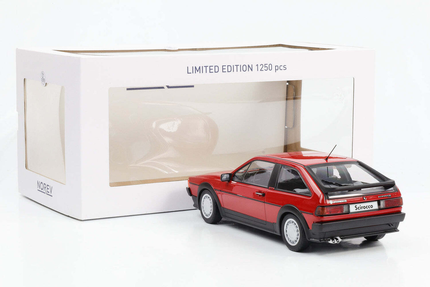 Norev 1988 Volkswagen Scirocco 2 GTX 16V Red 1:18 LIMITED