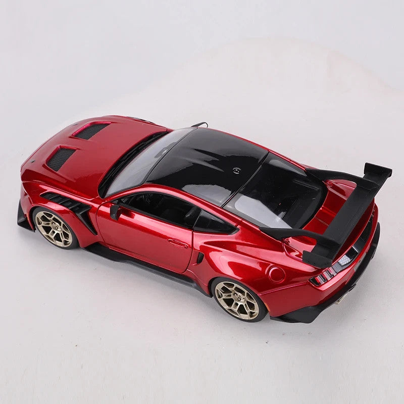 Maisto 2025 Ford USA Mustang GTD 5.2L V8 Coupe Chroma Flame Red 1:18