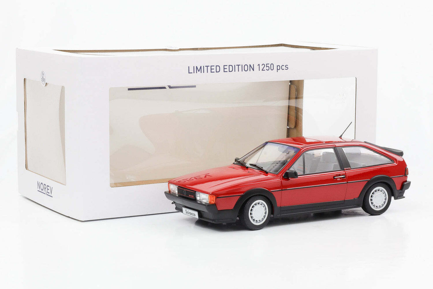 Norev 1988 Volkswagen Scirocco 2 GTX 16V Red 1:18 LIMITED