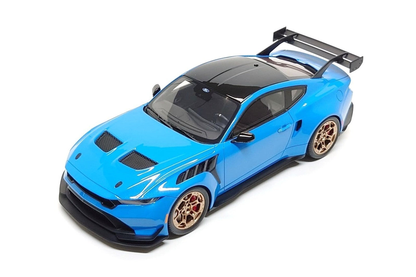 GT Spirit 2024 Ford Mustang GTD Coupe Grabber Blue 1:18