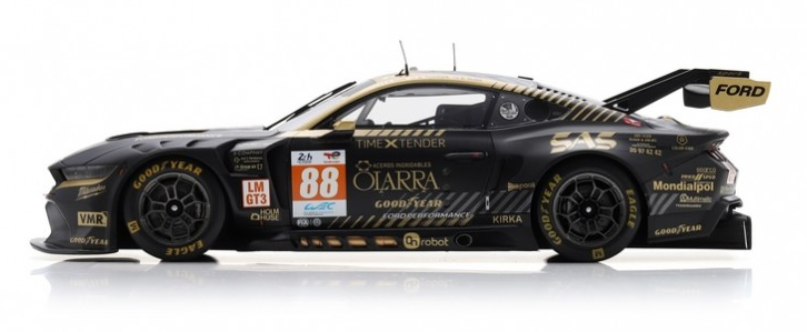 Spark Model Ford Mustang GT3 Coyote #88 Team Proton Competition 24hr Le Mans 2024 1:18