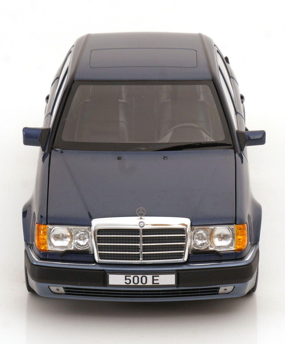 Norev 1990 Mercedes-Benz E Class 500E (W124) 2 Tone Blue 1:18