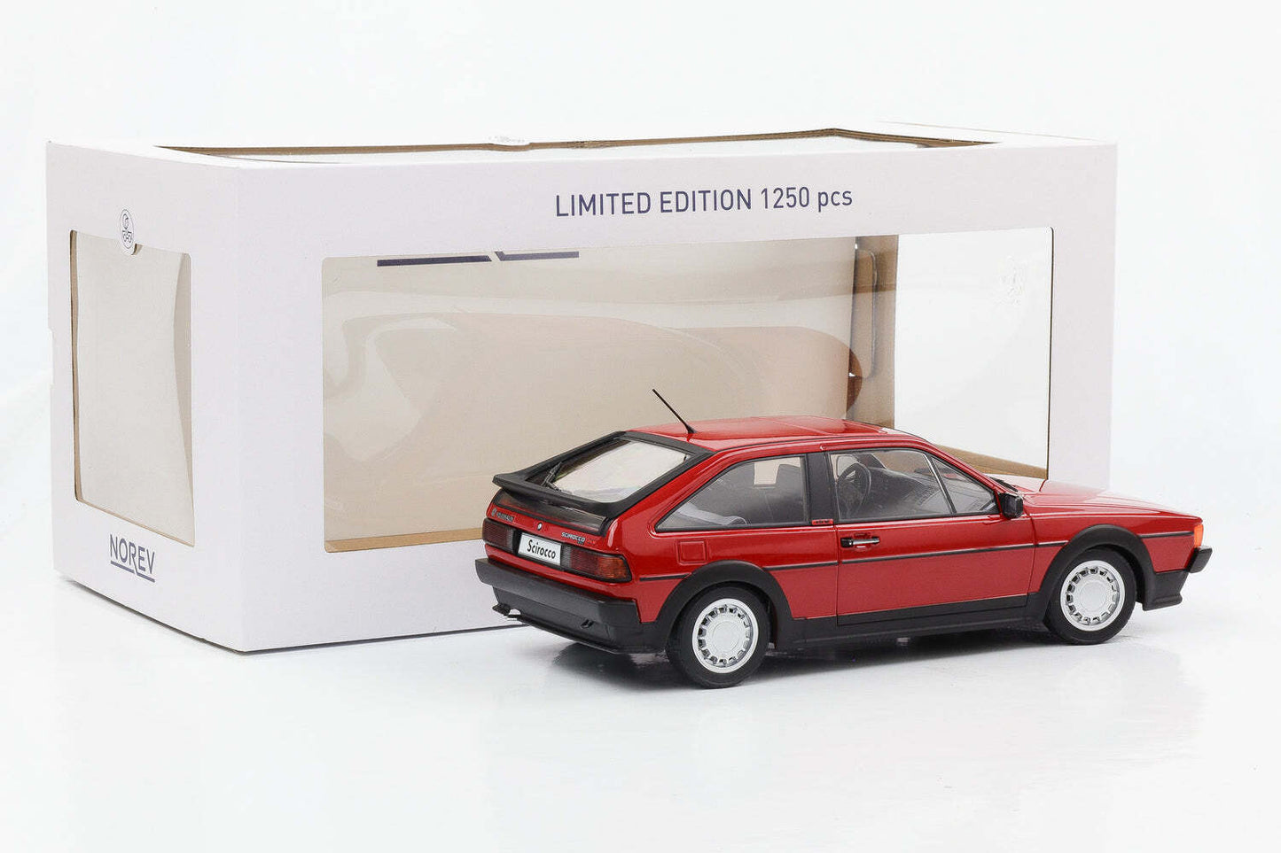 Norev 1988 Volkswagen Scirocco 2 GTX 16V Red 1:18 LIMITED