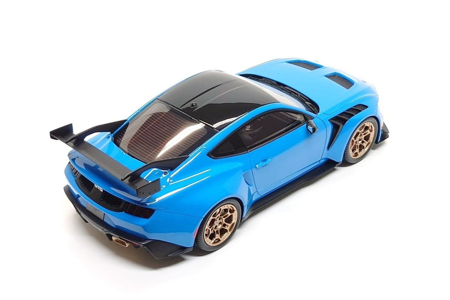 GT Spirit 2024 Ford Mustang GTD Coupe Grabber Blue 1:18