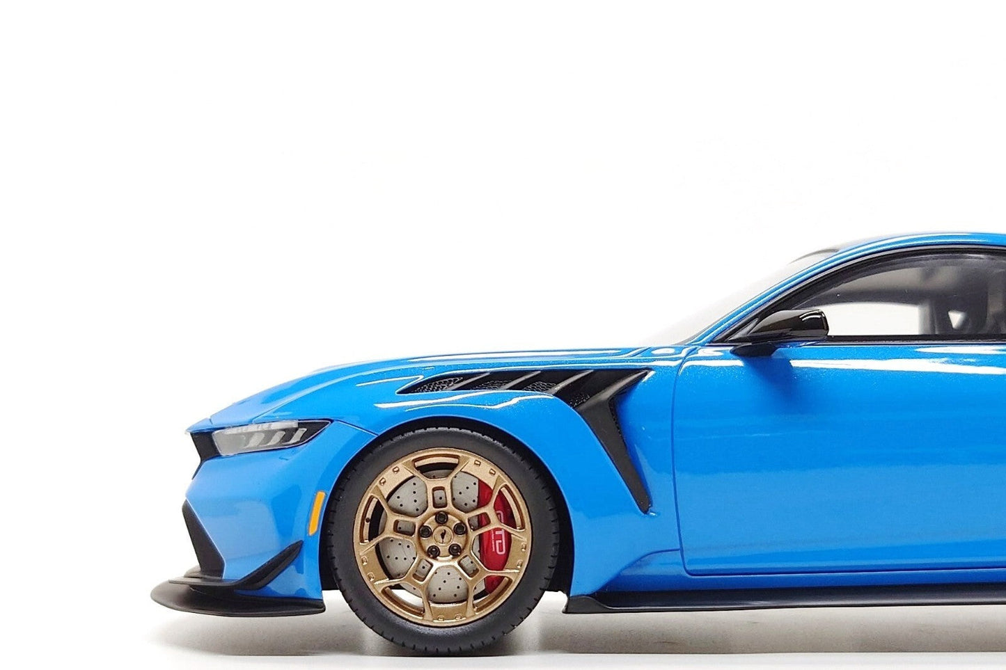 GT Spirit 2024 Ford Mustang GTD Coupe Grabber Blue 1:18