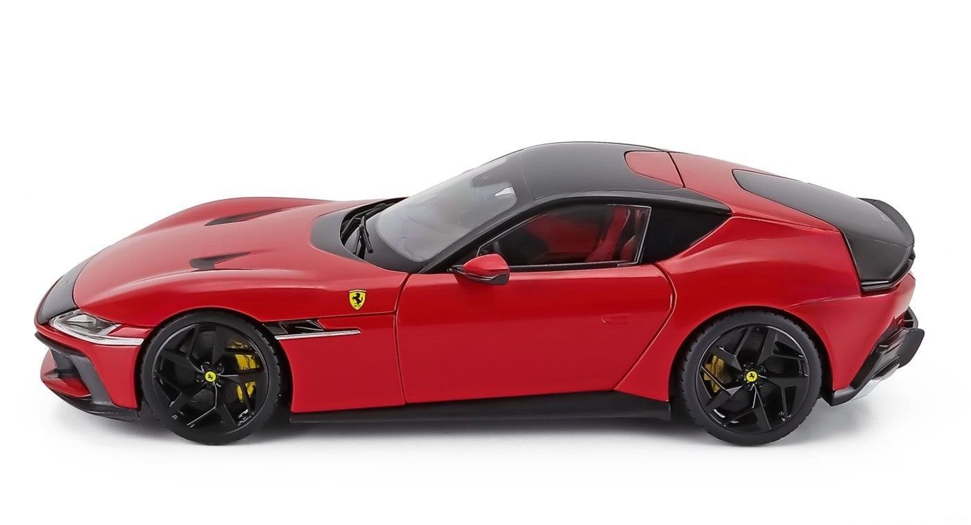 Polistil 2024 Ferrari 12Cilindri Rosso Corsa (Ferrari Red) High Fidelity WITH DISPLAY 1:18