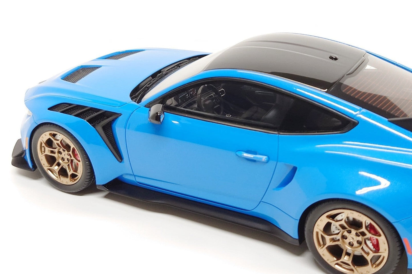 GT Spirit 2024 Ford Mustang GTD Coupe Grabber Blue 1:18