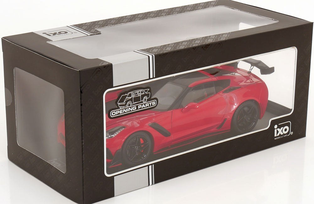 Ixo 2019 Chevy Corvette ZR1 Red 1:18