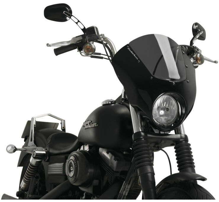 CUSTOM ACCES Dark Night Semi-Fairing Dark Smoke CUP0023F