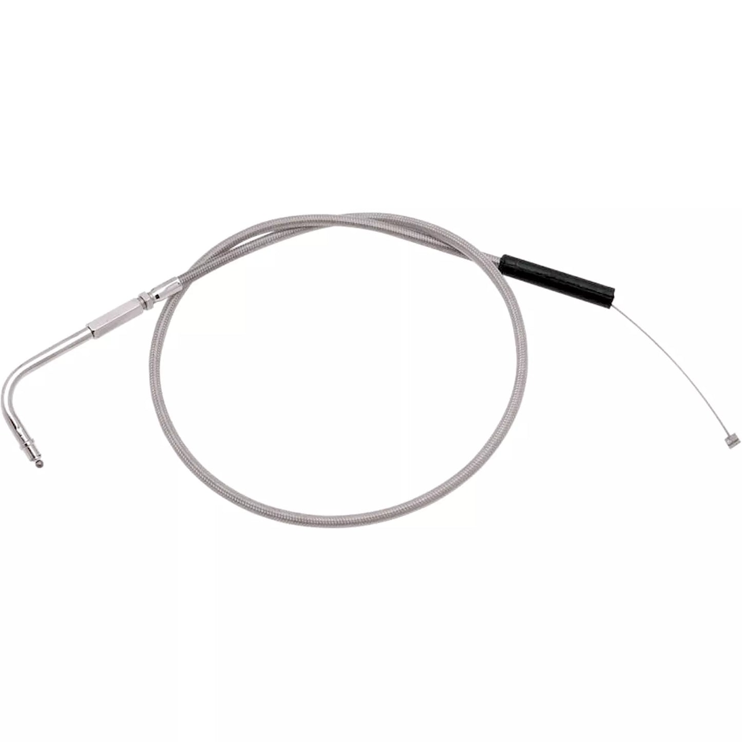 Barnett Performance Products Clear Coat Idle Cable (+4in.) for Harley Davidson 2004-06 Touring/Bagge - One Size