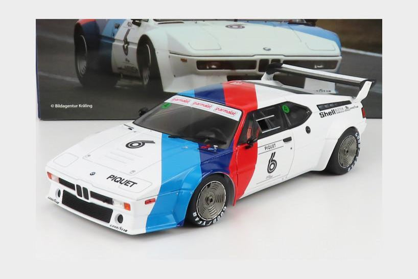 Werk83 BMW M1 WerkDesign No 6 Procar Series 1979 White Blue Red 1:18