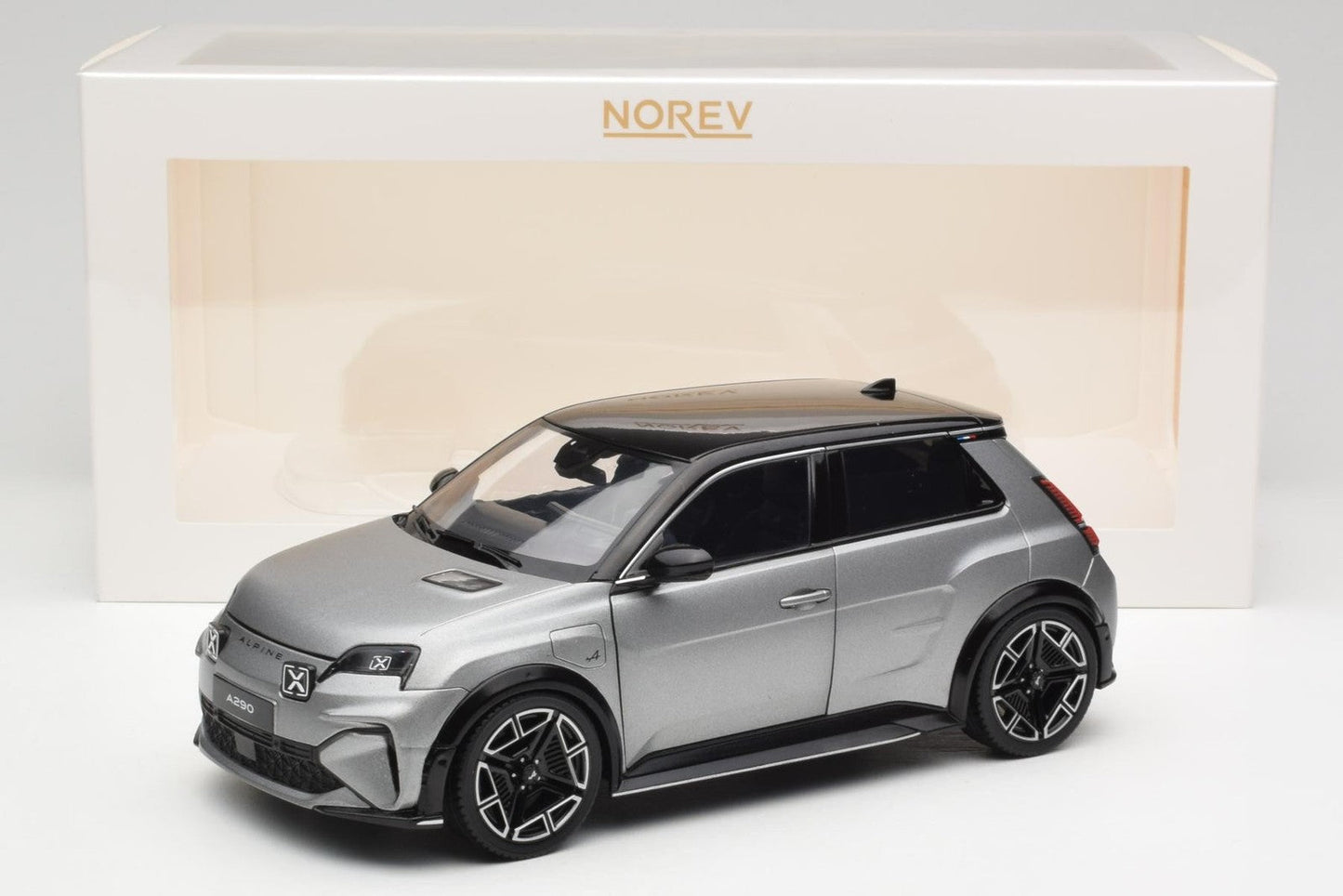 Norev 2025 Alpine A290 GT Matte Tornado Grey 1:18