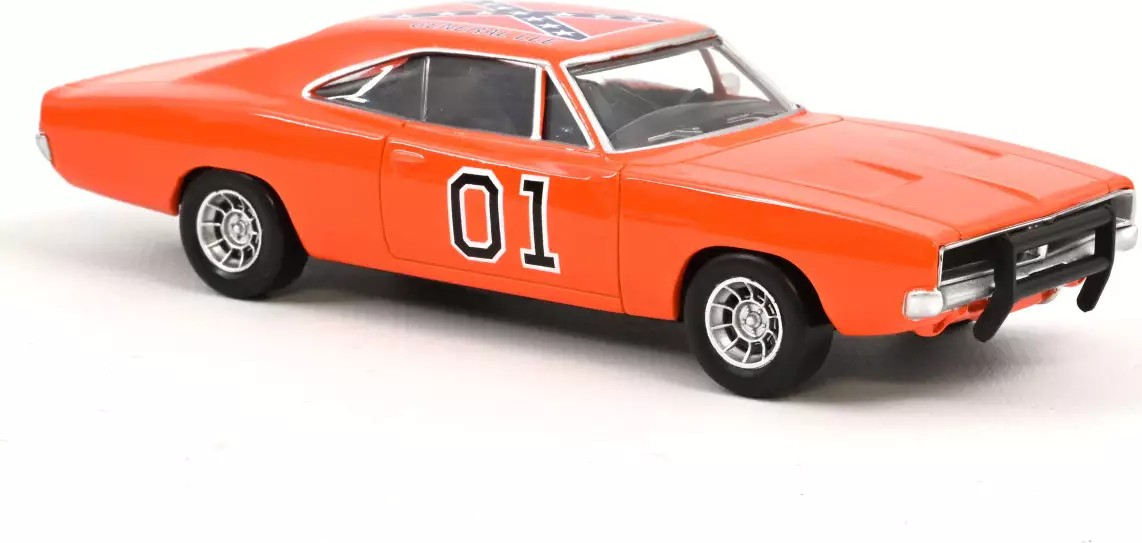 Norev 1969 Dodge Charger #01 General Lee Jet-Car Orange 1:43