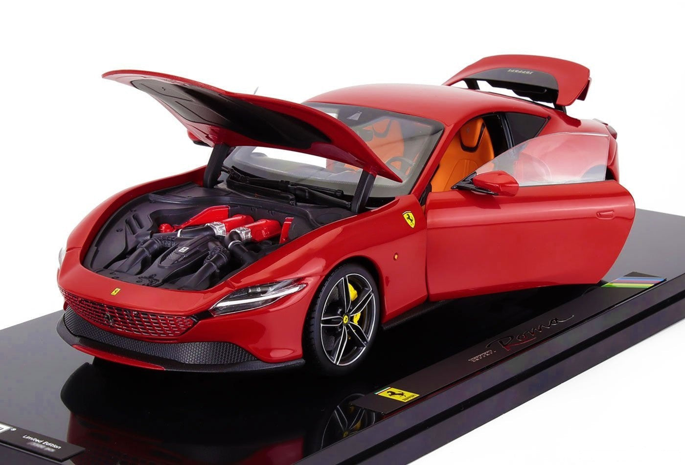 Polistil 2019 Ferrari Roma Rosso Corsa (Ferrari Red) High Fidelity 1:18