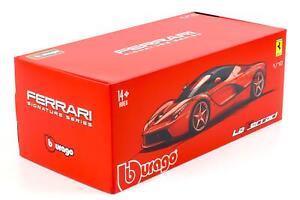 STM Diecast Bburago Signature Series Ferrari LaFerrari Red (Rossa Corsa) 1:18 - View 5